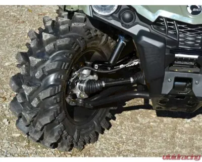 SuperATV 1.5 Inch Offset High Clearance A-Arms Black Can-Am Renegade 1000 Gen 2 2015-2018 - AA-CA-GEN2-1.5-HC-02