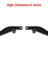 SuperATV 1.5 Inch Offset High Clearance A-Arms Black Can-Am Renegade 1000 Gen 2 2015-2018                                     - AA-CA-GEN2-1.5-HC-02 - Image 3