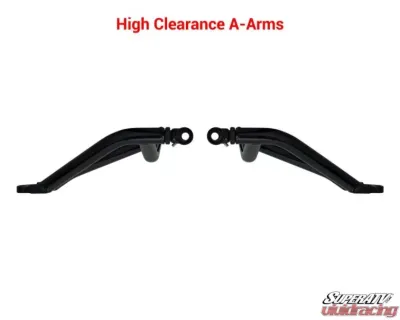 SuperATV 1.5 Inch Offset High Clearance A-Arms Black Can-Am Renegade 1000 Gen 2 2015-2018 - AA-CA-GEN2-1.5-HC-02