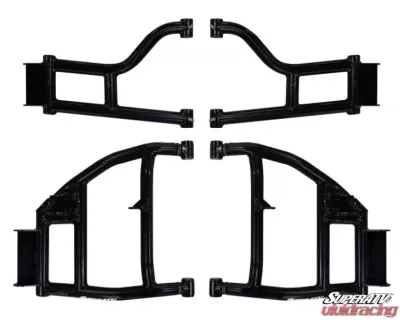 SuperATV High Clearance 1.5 Inch Offset Rear A Arms Honda Pioneer 1000 - AA-H-PIO1K-1.5-R-HC-02