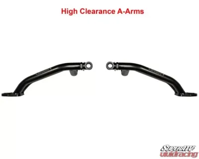 SuperATV High Clearance A-Arms Black Polaris Sportsman XP 550 2009+ - AA-P-850XP-HC-02