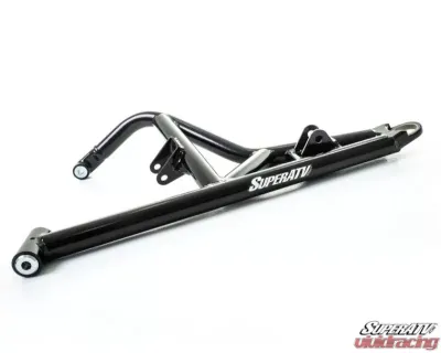 SuperATV Upper A Arms w/Heavy Duty Ball Joints Voodoo Blue Polaris RZR XP Turbo 2016+ - AA-P-RZRXPT-HC-NAP-SBJ-B1-BH-16