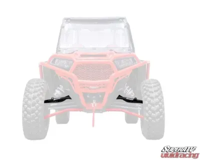 SuperATV Upper A Arms w/Heavy Duty Ball Joints Voodoo Blue Polaris RZR XP Turbo 2016+ - AA-P-RZRXPT-HC-NAP-SBJ-B1-BH-16