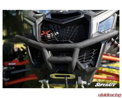 SuperATV Front Bumper Winch Ready Can-Am Maverick X3 2017+ - FB-CA-X3-001-00