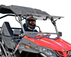 SuperATV Scratch Resistant Flip Windshield CFMOTO Z-Force 500 2016+