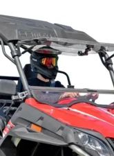 SuperATV Scratch Resistant Flip Windshield CFMOTO Z-Force 500 2016+                                     - FWS-CF-ZF800EX-70 - Image 3