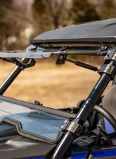 SuperATV Scratch Resistant Flip Windshield Honda Talon 1000X/R 2019                                     - FWS-H-TAL-70 - Image 5