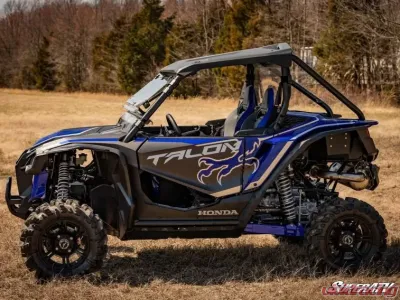 SuperATV Scratch Resistant Flip Windshield Honda Talon 1000X/R 2019 - FWS-H-TAL-70