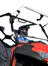 SuperATV Scratch Resistant Flip Windshield Kymco UXV 450i 2015+                                     - FWS-KY-UXV-001-70 - Image 3