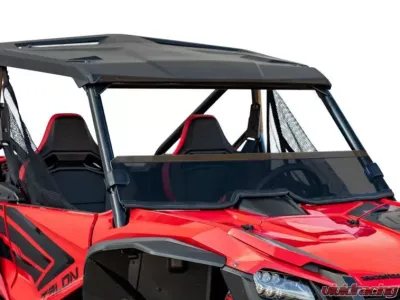 SuperATV Dark Tint Polycarbonate Half Windshield Honda Talon 1000X/R 2019 - HWS-H-TAL-71