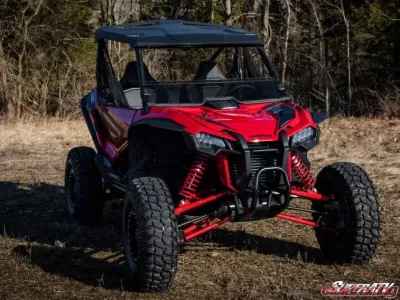 SuperATV Dark Tint Polycarbonate Half Windshield Honda Talon 1000X/R 2019 - HWS-H-TAL-71