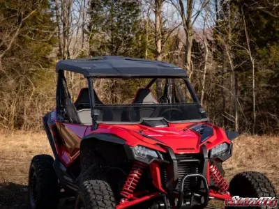SuperATV Dark Tint Polycarbonate Half Windshield Honda Talon 1000X/R 2019 - HWS-H-TAL-71