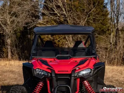 SuperATV Dark Tint Polycarbonate Half Windshield Honda Talon 1000X/R 2019 - HWS-H-TAL-71