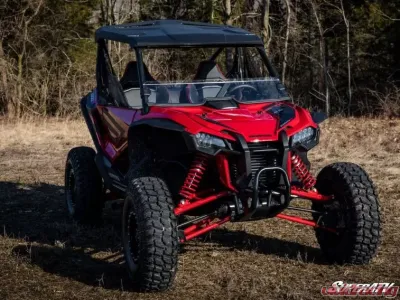 SuperATV Clear Polycarbonate Half Windshield Honda Talon 1000X/R 2019 - HWS-H-TAL-75