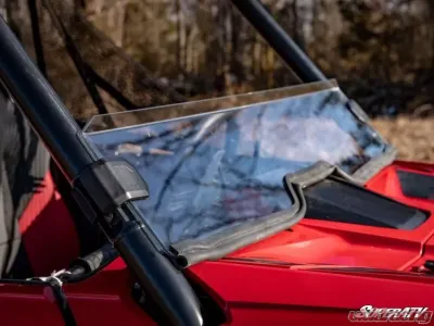 SuperATV Clear Polycarbonate Half Windshield Honda Talon 1000X/R 2019 - HWS-H-TAL-75