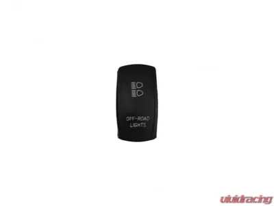 SuperATV 12V/20A Off-Road Rocker Off Road Light Switch - LTS-001
