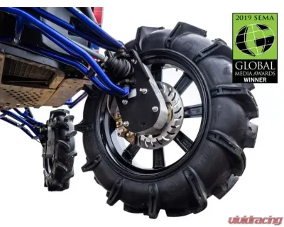 SuperATV 8 Inch Gen 3 Portal Gear Lift w/Frame Stiffener Polaris Ranger XP 1000 2018+ - PGH8-1-34-453-FS-K