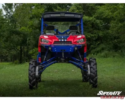 SuperATV 8 Inch Gen 3 Portal Gear Lift w/Frame Stiffener Polaris Ranger XP 1000 2018+ - PGH8-1-34-453-FS-K