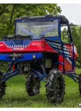 SuperATV 8 Inch Gen 3 Portal Gear Lift w/Frame Stiffener Polaris Ranger XP 1000 2018+                                     - PGH8-1-34-453-FS-K - Image 4