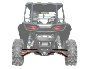 SuperATV High Clearance Boxed Rear Suspension Links Black Polaris RZR XP 1000 2014+