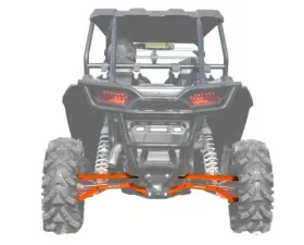 SuperATV High Clearance Boxed Rear Suspension Links Orange Polaris RZR 1000 XP 2014+