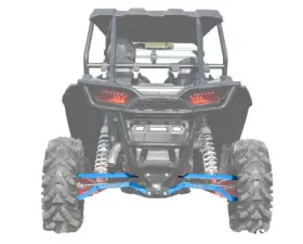 SuperATV High Clearance Boxed Rear Suspension Links Voodoo Blue Polaris RZR 1000  XP 2014+