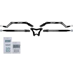 SuperATV Black High Clearance Boxed Radius Arms Polaris RZR XP/4 900 2011-2014