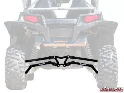 SuperATV Black High Clearance Boxed Radius Arms Polaris RZR XP/4 900 2011-2014 - RA01-011-3-02