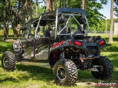 SuperATV Black High Clearance Boxed Radius Arms Polaris RZR XP/4 900 2011-2014 - RA01-011-3-02