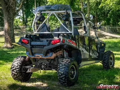 SuperATV Black High Clearance Boxed Radius Arms Polaris RZR XP/4 900 2011-2014 - RA01-011-3-02