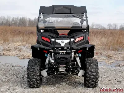 SuperATV Rear Windshield CFMOTO ZForce 800EX 2014-2017 - RWS-CF-ZF800EX-75