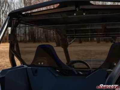 SuperATV Dark Tint Polycarbonate Rear Windshield Honda Talon 1000X/R 2019 - RWS-H-TAL-71