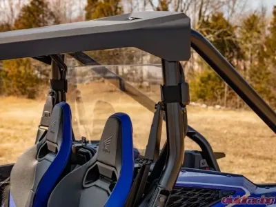 SuperATV Clear Polycarbonate Rear Windshield Honda Talon 1000X/R 2019 - RWS-H-TAL-75