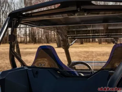 SuperATV Clear Polycarbonate Rear Windshield Honda Talon 1000X/R 2019 - RWS-H-TAL-75