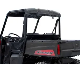 SuperATV Rear Windshield Polaris Ranger Midsize 2015+