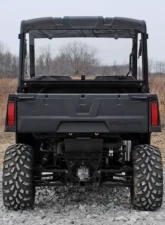 SuperATV Rear Windshield Polaris Ranger Midsize 2015+                                     - RWS-P-RANMID-75 - Image 2