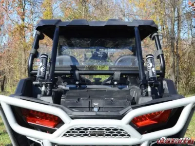 SuperATV Rear Windshield Polaris RZR 1000 2014-2018 - RWS-P-RZR-1K-75