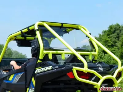SuperATV Rear Windshield Polaris RZR 900 2015+ - RWS-P-RZR900-75