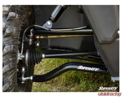 SuperATV High Clearance 1.5" Forward Offset A-Arms Black CFMOTO UForce 1000 2019+ - AA-CF-UF1000-1.5-HC-02