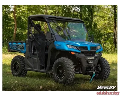 SuperATV High Clearance 1.5" Forward Offset A-Arms Black CFMOTO UForce 1000 2019+ - AA-CF-UF1000-1.5-HC-02