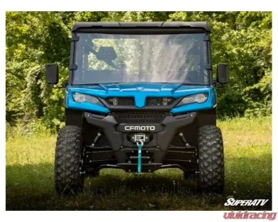 SuperATV High Clearance 1.5" Forward Offset A-Arms Black CFMOTO UForce 1000 2019+ - AA-CF-UF1000-1.5-HC-02