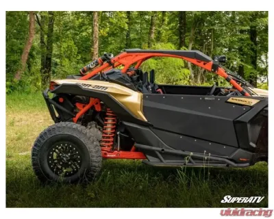 SuperATV 72" Rear Trailing Arms - Black Can-Am Maverick X3 2018-2021 - RTA-CA-X3RS-02