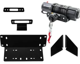 SuperATV Winch Mount & 4500 lb. Winch Kawasaki Teryx 2014-2019