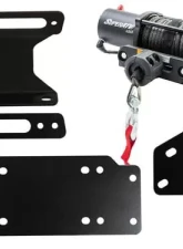 SuperATV Winch Mount & 4500 lb. Winch Yamaha Viking 2014-2019                                     - 45-WM-Y-V - Image 4