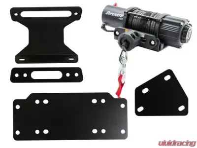 SuperATV Winch Mount & 4500 lb. Winch Yamaha Viking 2014-2019 - 45-WM-Y-V