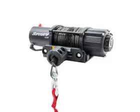 SuperATV 4500 LB Black Ops UTV|ATV Synthetic Rope Winch