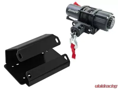 SuperATV Winch Mount and 3500 lb. Winch Can-Am Defender 2016-2018 - 35-WM-CA-DEF-02