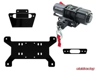 SuperATV Winch Mount and 3500 lb. Winch Can-Am Maverick X MR|X RS|X RS-DPS 2013-2016 - 35-WM-CA-MAV