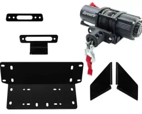 SuperATV Winch Mount and 3500 lb. Winch Kawasaki Teryx 4 2008-2017