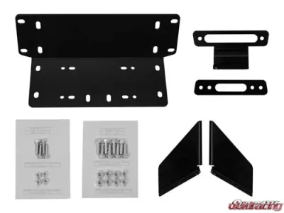 SuperATV Winch Mount and 3500 lb. Winch Kawasaki Teryx 4 2008-2017 - 35-WM-K-TRX4